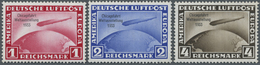 ** Deutsches Reich - 3. Reich: 1933, Chicago-Fahrt Luftschiff "Graf Zeppelin", Kompletter Postfrischer - Ongebruikt