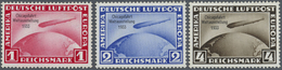 * Deutsches Reich - 3. Reich: 1933, Chicagofahrt Komplett, Echt Und Einwandfrei Gezähnt, Entfalzt. - Unused Stamps