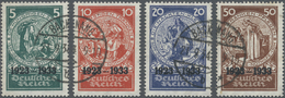 O Deutsches Reich - 3. Reich: 1933, Deutsche Nothilfe: Einzelmarken Aus Block 2 5 Pf. Bis 50 Pf., Entw - Unused Stamps