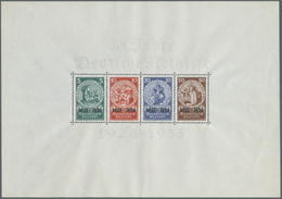 * Deutsches Reich - 3. Reich: 1933, Nothilfe-Block Ungebraucht Im Originalmaß, Marken Postfrisch, M€ 1 - Unused Stamps