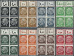 **/ Deutsches Reich - 3. Reich: 1933, Freimarken: Hindenburg Medaillon Mit Wasserzeichen Hakenkreuze, Ko - Unused Stamps