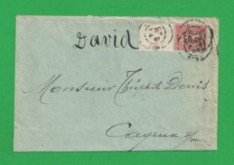 Lettre N° 129 Obl Amiens - 1877-1920: Semi Modern Period