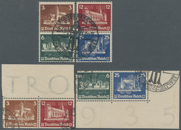 O Deutsches Reich - 3. Reich: OSTROPA 1935 Block Zusammendrucke, Alle Vier Möglichen Kombinationen Kom - Unused Stamps