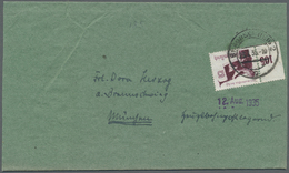 Br Deutsches Reich - 3. Reich: 1935, 15 Pfg. Hitler Jugend Mit Stempel "BRAUNSCHWEIG 2 25.7.35" Als Por - Neufs