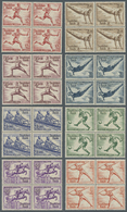 **/ Deutsches Reich - 3. Reich: 1936, Olympische Sommerspiele, Kompletter Postfrischer Satz Von 8 Werten - Unused Stamps