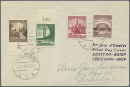 Deutsches Reich - 3. Reich: 1938, Turn- Und Sportfest, Kompletter Satz Auf FDC Von "WERMELSKIRCHEN 2 - Unused Stamps