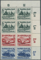 **/ Deutsches Reich - 3. Reich: 1939, Nürburgring-Rennen Als Postfrischer 4-er Block Satz Aus Der L.o. B - Neufs