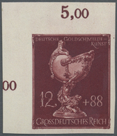 ** Deutsches Reich - 3. Reich: 1944, Goldschmiedekunst 12+88 (Pf) Tadellos Postfrisches Ungezähntes Exe - Ongebruikt
