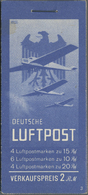 ** Deutsches Reich - Markenheftchen: 1931. Flugpost, Postfrisch, Leichte Anhaftung Bei Hbl. 49 B, Sonst - Libretti