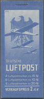 ** Deutsches Reich - Markenheftchen: 1931, 2 Mark Flugpost Markenheftchen "20.2" Postfrisch Mit Heftche - Libretti