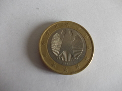 Monnaie Pièce De 1 Euro De Allemagne Année 2002 Valeur Argus 2 € - Germania