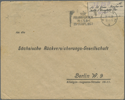Br Deutsches Reich - Lokalausgaben 1918/23: KÖLN 1: 1923, Gebührenzettel Mit Deutschem Text Und Hds. "1 - Lettres & Documents