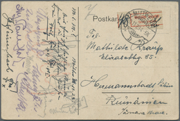 Br Deutsches Reich - Lokalausgaben 1918/23: LEIPZIG (OPD-BEZIRK): 1923, Gebührenzettel, Verschnitten Au - Lettres & Documents