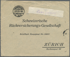 Br Deutsches Reich - Lokalausgaben 1918/23: MAGDEBURG 1: 1923, Gebührenzettel "Taxe Percue" Auf Ausland - Brieven En Documenten