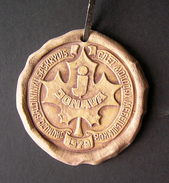 1979 Lithuania Jonava Ceramic Medal - Altri & Non Classificati