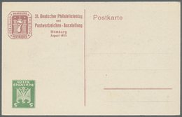 GA Deutsches Reich - Privatganzsachen: 1925. Privat-Postkarte 5 Pf Reichsadler "31. Deutscher Philateli - Other & Unclassified