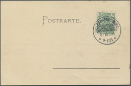 Br Deutsches Reich - Stempel: 1901: FRANKFURT (Main) "AUSSTELLUNG FÜR UNFALL-SCHUTZ UND VERHÜTUNG". SST - Frankeermachines (EMA)