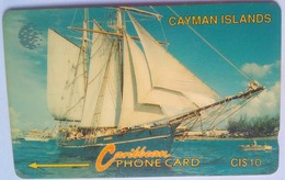 Cayman Islands 8CCIB Sail Boat CI$10 - Islas Caimán