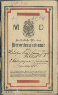 Deutsches Reich - Besonderheiten:  1901: Kaiserliche Marine Überweisungsnationale II. Matrosendivisi - Altri & Non Classificati