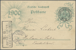 GA Deutsche Post In China - Ganzsachen: 1901: Petschili- Ausgaben : 5 Pfg. Ganzsachenkarte Des Deutsche - Cina (uffici)