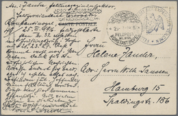 Br Deutsche Post In Der Türkei - Stempel: 1916 (26.3.), FELDPOST MIL.MISS.KONSTANTINOPEL Auf FP-AK Mit - Turkey (offices)