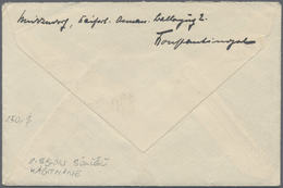 Br Deutsche Post In Der Türkei - Stempel: 1918 (28.2.), FELDPOST MIL.MISS. KONSTANTINOPEL Auf FP-Brief - Turkey (offices)