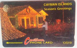 Cayman Islands 10CCIA Seasons Greetings CI $10 - Islas Caimán