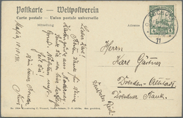 Br Deutsch-Ostafrika - Stempel: "TSCHOLE DEUTSCH-OSTAFRIKA" Ansichtskarte Vom 11.10.1911 Mit Luxusabsch - Deutsch-Ostafrika