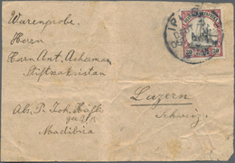 Br Deutsch-Ostafrika - Besonderheiten: 1914 (30.5.),  Einzelfrankatur 30 H. Auf Komplettem Adressträger - Afrique Orientale