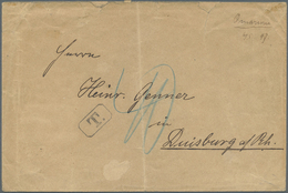 Br Deutsch-Südwestafrika - Stempel: 1897, "Omaruru 6.5.97" Handschriftlich Auf Unfrankiertem Bedarfsbri - Sud-Ouest Africain Allemand