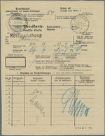 Br Deutsch-Südwestafrika - Besonderheiten: 1913 (27.9.), Gefaltetes  Briefkarten-Formular Für Einen Kar - Sud-Ouest Africain Allemand