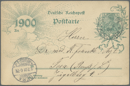 GA Deutsche Kolonien - Karolinen - Ganzsachen: 1901: 5 Pfg. Ganzsachenkarte Des Dt. Reiches  (Mi. Nr. 4 - Carolinen