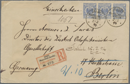 Br Deutsche Kolonien - Marshall-Inseln - Vorläufer: 1890/1900: 20 Pfg Krone/Adler Als Waagerechter Drei - Marshall Islands