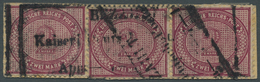 Brfst Deutsche Kolonien - Samoa - Vorläufer: 1890: 2 Mk Braunpurpur Mit PF „kleiner Waagrechter Strich Obe - Samoa