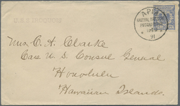 Br Deutsche Kolonien - Samoa - Vorläufer: 1891 (16.9.), 20 Pfg. Krone/Adler Mit Stempel "APIA KAISERL. - Samoa