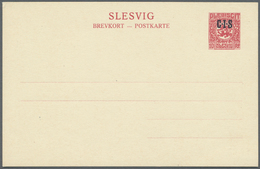 GA Deutsche Abstimmungsgebiete: Schleswig - Ganzsachen: 1920. Set Der 3 Dienstpostkarten Mit WSt.-Aufdr - Altri & Non Classificati