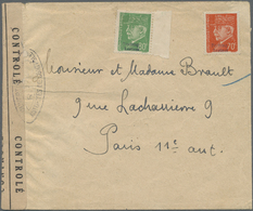 Br Dt. Besetzung II WK - Frankreich - Festung Lorient: 1945, 70 C. Und 80 C. Pétain Ohne Poststempel Au - Occupation 1938-45