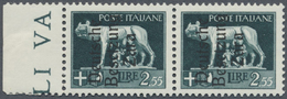 ** Dt. Besetzung II WK - Zara: 1943, 2,55 Lire Freimarke Von Italien Mit Aufdruck Als Postfrisches, Waa - Bezetting 1938-45