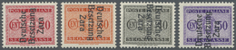 **/* Dt. Besetzung II WK - Zara - Portomarken: 1943, Portomarken: 20 C., 30 C., 40 C. Und 50 C. Mit Aufdr - Occupazione 1938 – 45