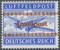 ** Feldpostmarken: 1944, Kreta, "Inselpost"-Aufdruck Gezähnt Und Postfrisch, Gepr. Rungas BPP - Other & Unclassified