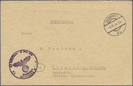 Br Feldpost 2. Weltkrieg: 1944 (1.9.), Versuchsgut Pabenschwandt, Briefstempel "Der Reichsführer-SS/Per - Andere & Zonder Classificatie