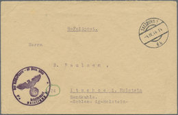 Br Feldpost 2. Weltkrieg: 1944 (1.9.), Versuchsgut Pabenschwandt, Briefstempel "Der Reichsführer-SS/Per - Other & Unclassified