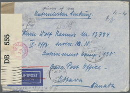 Br Kriegsgefangenen-Lagerpost: 1943, 28.5., Kriegsgefangenenbrief Aus Bad Vöslau Bei Wien, Gut Goldeck, - Other & Unclassified