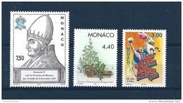 Monaco Timbres De 1997  N°2137 A 2139  Neufs ** Parfait, Vendu Prix De La Poste - Ungebraucht