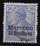 Maroc Allemand N°10 - Oblitéré - TB - Marocco (uffici)