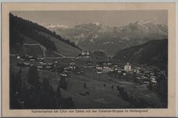 Tschiertschen Bei Bhur Von Osten Mit Der Calanda-Gruppe Im Hintergrund - Tschiertschen