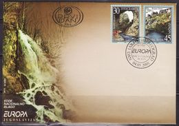 Yugoslavia, 2001, EUROPA CEPT, FDC - 2001