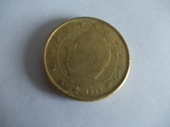 Monnaie Pièce De 50 Centimes D' Euro De Belgique Année 1999 Valeur Argus 1 € - Belgio