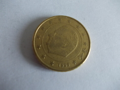 Monnaie Pièce De 50 Centimes D' Euro De Belgique Année 1999 Valeur Argus 1 € - Bélgica