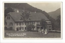 17683 - Privat Kinderheim In Der Rütti Langenbrück - Langenbruck